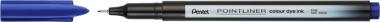 Pentel tűfilc SZÍNES Pointliner 0,4 mm – sötétkék